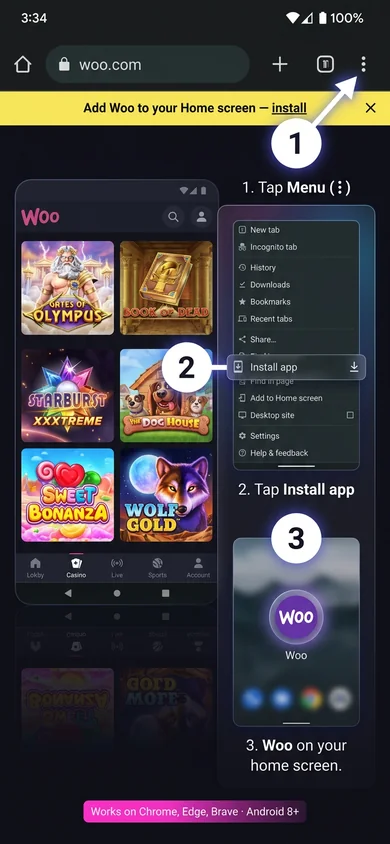 How to install Woo on Android – Woo